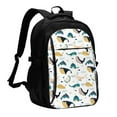 thumbnail image 1 of Daiia Cute Whale Pattern USB Charging Backpack for Men and Women, Anti-Theft Backpack,Travel Backpack,School Backpack,College Backpack,Laptop Backpack, 1 of 7