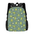 thumbnail image 1 of Daiia Cute Yoga Frogs Backpack for Men and Women -Durable Backpack Large Capacity, Water-Resistant Bag with Adjustable Straps and Laptop Compartment, 1 of 9