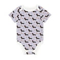 thumbnail image 1 of Daiia Dachshund Dog Printed Unisex-Baby Short Sleeve Onesies Bodysuits Baby Climbing Clothes Soft and Comfortable Romper with Expandable Shoulder Design-9M, 1 of 1