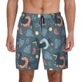 thumbnail image 1 of Daiia Dachshund Dog Puppy Mens Swim Trunks Swim Shorts Quick Dry Swim Shorts with Mesh Lining Pockets-X-Large, 1 of 9