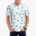 thumbnail image 1 of Daiia Dachshund Dog Puppy Pattern Men’s Polo Shirts,Solid Deck Shirt,Classic Fit, Breathable Cotton Polo for Casual and Sport Wear-Medium, 1 of 9