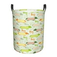 thumbnail image 1 of Daiia Dachshund Dog Puppy Round Laundry Basket with Handles Thickened Waterproof Circular hamper,Dirty Clothes Storage Basket for Bedroom,Bathroom,College Dorm-Medium, 1 of 8