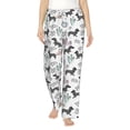 thumbnail image 1 of Daiia Dachshund Dog Puppy Women's Sleep Pant with Pockets and Drawstring,Pajama Pants-Small, 1 of 9