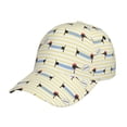 thumbnail image 1 of Daiia Dachshund Dog Puppy print Baseball Cap Men Women Golf Dad Hat Adjustable Original Classic Low Profile Hat Unconstructed Plain Cap, 1 of 9