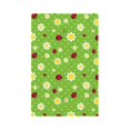 thumbnail image 1 of Daiia Daisies And Ladybugs Pattern Decorator Wall Plate Child Safe Outlet Cover, Switch and Outlet Covers,Size 1-Gang 5.0" x3.0" , Polycarbonate Thermoplastic-Style V, 1 of 6
