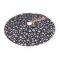 thumbnail image 1 of Daiia Daisies Flowers Drawing Merry Christmas Tree Skirt , Xmas Large Lace-up Tree Skirt, Santa Snowflakes Rustic Home Decorations New Year Party Farmhouse Decor-36", 1 of 7