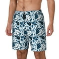 thumbnail image 1 of Daiia Daisies Flowers Mens Swim Trunks Swim Shorts Quick Dry Swim Shorts with Mesh Lining Pockets-Small, 1 of 9