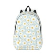 thumbnail image 1 of Daiia Daisies Flowers Vintage Canvas Backpack for Men and Women ,Hiking Backpack,Travel Laptop Bag for School,Large Capacity Backpack, 1 of 1
