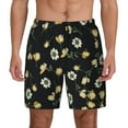 thumbnail image 1 of Daiia Daisy Mens Swim Trunks Swim Shorts Quick Dry Swim Shorts with Mesh Lining Pockets-Large, 1 of 9