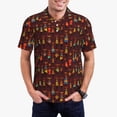 thumbnail image 1 of Daiia Dancing African Women1 Pattern Men’s Polo Shirts,Solid Deck Shirt,Classic Fit, Breathable Cotton Polo for Casual and Sport Wear-Large, 1 of 7