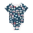 thumbnail image 1 of Daiia Dental Printed Unisex-Baby Short Sleeve Onesies Bodysuits Baby Climbing Clothes Soft and Comfortable Romper with Expandable Shoulder Design-2 Years, 1 of 8