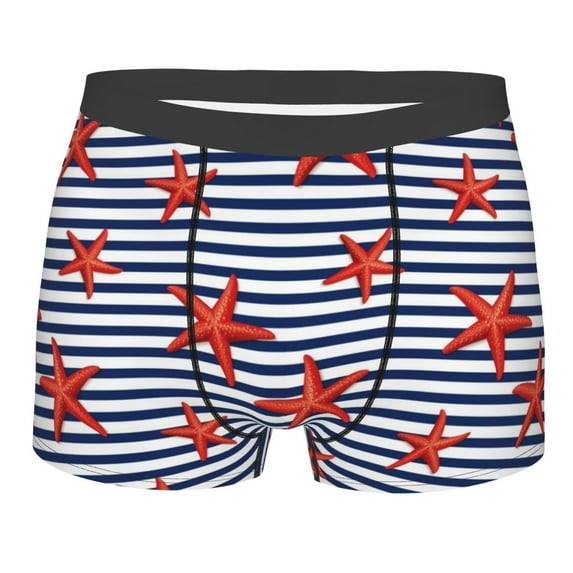 Daiia Design Name All Over Print Boxer Briefs -Size Name Multicolor Ultra Soft Performance Boxer Briefs