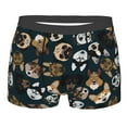 thumbnail image 1 of Daiia Design Name All Over Print Boxer Briefs -Size Name Multicolor Ultra Soft Performance Boxer Briefs, 1 of 9