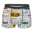 thumbnail image 1 of Daiia Design Name All Over Print Boxer Briefs -Size Name Multicolor Ultra Soft Performance Boxer Briefs, 1 of 9