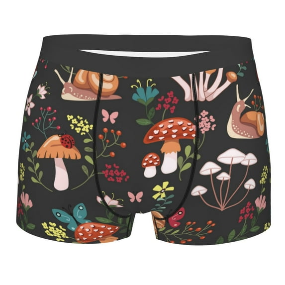 Daiia Design Name All Over Print Boxer Briefs -Size Name Multicolor Ultra Soft Performance Boxer Briefs