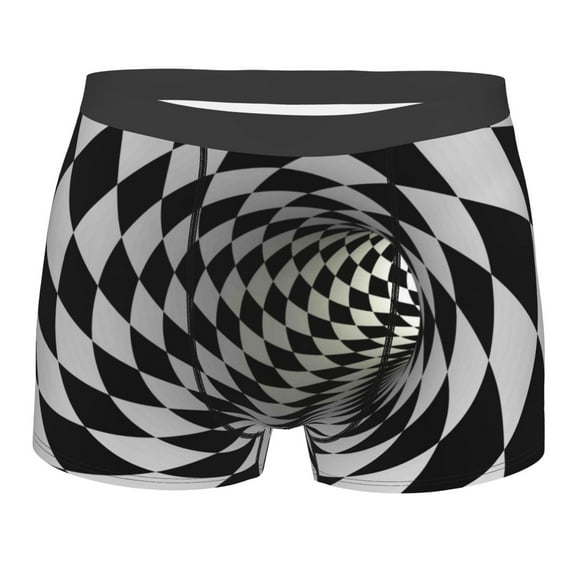 Daiia Design Name All Over Print Boxer Briefs -Size Name Multicolor Ultra Soft Performance Boxer Briefs