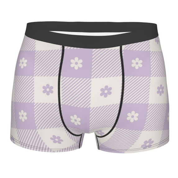 Daiia Design Name All Over Print Boxer Briefs -Size Name Multicolor Ultra Soft Performance Boxer Briefs