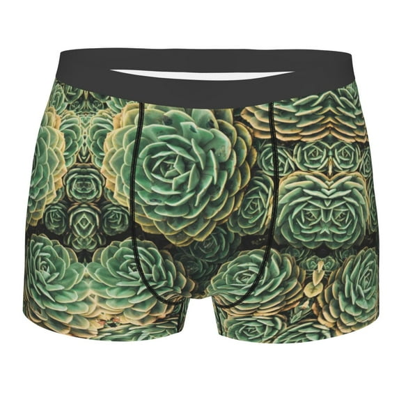 Daiia Design Name All Over Print Boxer Briefs -Size Name Multicolor Ultra Soft Performance Boxer Briefs