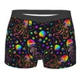 thumbnail image 1 of Daiia Design Name All Over Print Boxer Briefs -Size Name Multicolor Ultra Soft Performance Boxer Briefs, 1 of 9