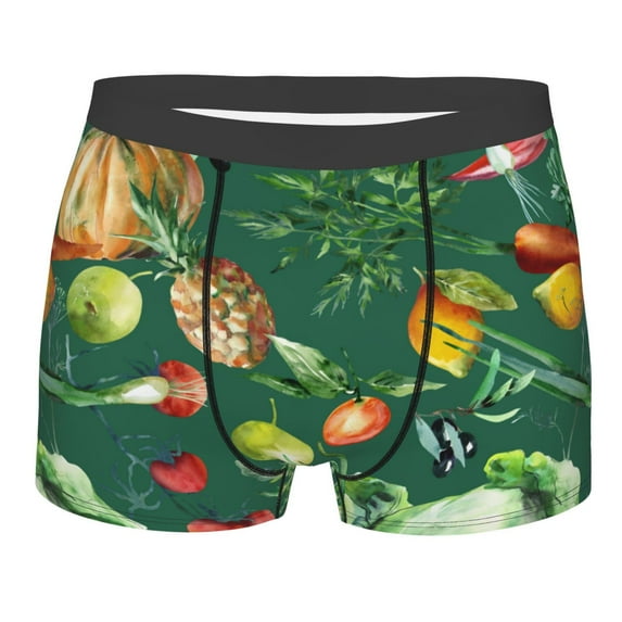 Daiia Design Name All Over Print Boxer Briefs -Size Name Multicolor Ultra Soft Performance Boxer Briefs