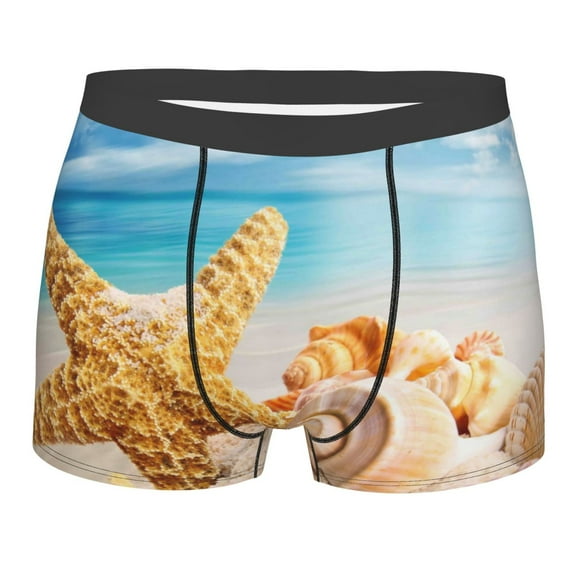 Daiia Design Name All Over Print Boxer Briefs -Size Name Multicolor Ultra Soft Performance Boxer Briefs