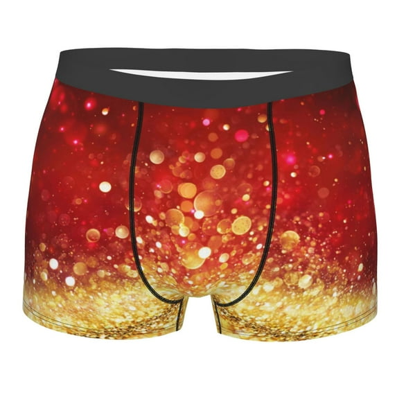 Daiia Design Name All Over Print Boxer Briefs -Size Name Multicolor Ultra Soft Performance Boxer Briefs