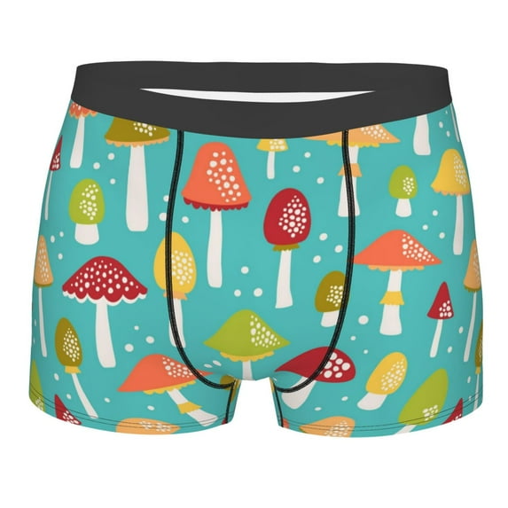 Daiia Design Name All Over Print Boxer Briefs -Size Name Multicolor Ultra Soft Performance Boxer Briefs