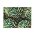thumbnail image 1 of Daiia Design Name Dish Drying Mat For Kitchen Counter Microfiber Absorbent Leaves Dish Draining Mat Reusable Washable Large 18"X24", 1 of 9