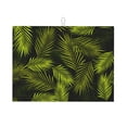 thumbnail image 1 of Daiia Design Name Dish Drying Mat For Kitchen Counter Microfiber Absorbent Leaves Dish Draining Mat Reusable Washable Large 18"X24", 1 of 9