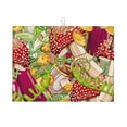 thumbnail image 1 of Daiia Design Name Dish Drying Mat For Kitchen Counter Microfiber Absorbent Leaves Dish Draining Mat Reusable Washable Large 18"X24", 1 of 9