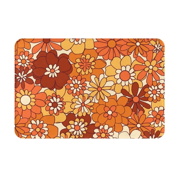 Daiia Design Name Door Mat Outdoor Indoor Hello Doormat, 16x24 Inch,Entry Rug Non-Slip Washable Indoor Door Mat, Small Oriental Accent Throw Rug For Bedroom Kitchen Entryway Bathroom