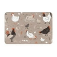 thumbnail image 1 of Daiia Design Name Door Mat Outdoor Indoor Hello Doormat, 16x24 Inch,Entry Rug Non-Slip Washable Indoor Door Mat, Small Oriental Accent Throw Rug For Bedroom Kitchen Entryway Bathroom, 1 of 9