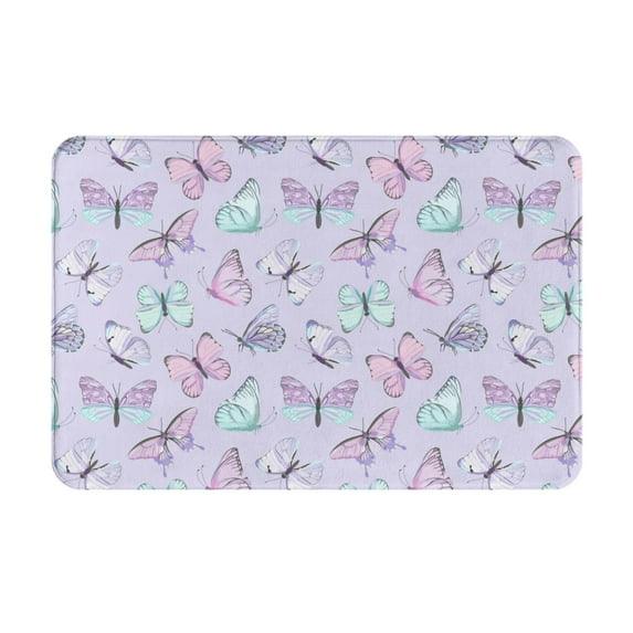 Daiia Design Name Door Mat Outdoor Indoor Hello Doormat, 16x24 Inch,Entry Rug Non-Slip Washable Indoor Door Mat, Small Oriental Accent Throw Rug For Bedroom Kitchen Entryway Bathroom