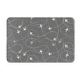 thumbnail image 1 of Daiia Design Name Door Mat Outdoor Indoor Hello Doormat, 16x24 Inch,Entry Rug Non-Slip Washable Indoor Door Mat, Small Oriental Accent Throw Rug For Bedroom Kitchen Entryway Bathroom, 1 of 9