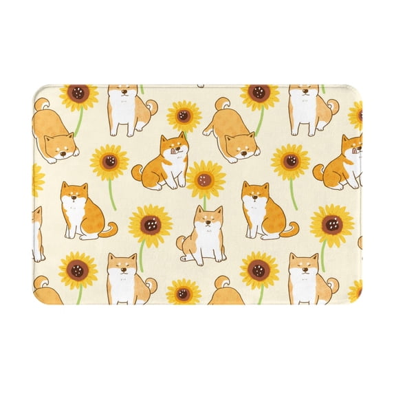 Daiia Design Name Door Mat Outdoor Indoor Hello Doormat, 16x24 Inch,Entry Rug Non-Slip Washable Indoor Door Mat, Small Oriental Accent Throw Rug For Bedroom Kitchen Entryway Bathroom