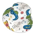 thumbnail image 1 of Daiia Dinosaur Pattern Bucket Hat - Trendy Cotton Sun Hat for Beach, Golf, Fishing - Fun Outdoor Vacation Boonie for Men and Women, 1 of 9
