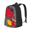 thumbnail image 1 of Daiia Dinosaur Super Hero Cartoon Backpack for Men and Women -Durable Backpack Large Capacity, Water-Resistant Bag with Adjustable Straps and Laptop Compartment, 1 of 7