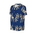 thumbnail image 1 of Daiia Disco party Astronaut Dancing Mens Baseball Jersey Button Down Shirts Short Sleeve Sports Uniforms-Medium, 1 of 9
