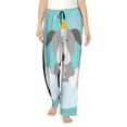 thumbnail image 1 of Daiia Dog In Bathtub Women's Sleep Pant with Pockets and Drawstring,Pajama Pants-Small, 1 of 9