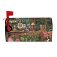 thumbnail image 1 of Daiia Dog On Floral Couch Mailbox Cover , Magnetic Welcome Mailbox Wraps Post Letter Box Cover for Garden Yard Home Decor-25.5x21 in, 1 of 7