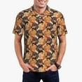 thumbnail image 1 of Daiia Dog Pattern Men’s Polo Shirts,Solid Deck Shirt,Classic Fit, Breathable Cotton Polo for Casual and Sport Wear-4X-Large, 1 of 7