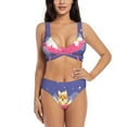 thumbnail image 1 of Daiia Dog Washes in a Bath Women's Bikini Set Two Piece Swimsuit High Waisted Bikini Adjustable Straps Bikini Perfect for Beach, Pool, and Summer Vacation-XX-Large, 1 of 9