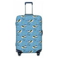thumbnail image 1 of Daiia Dolphin Lovers Luggage Cover, Thickened Washable Travel Luggage Covers, Elastic Unique Baggage Covers for 18-20 inch Luggage-Medium, 1 of 9