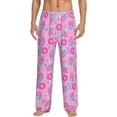 thumbnail image 1 of Daiia Donuts Men's Sleep Pant with Pockets and Drawstring,Pajama Pants-Small, 1 of 9