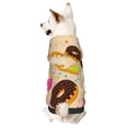 thumbnail image 1 of Daiia Donuts Pets Wear Hoodies ,Pet Dog Clothes,Puppy Hoodies,Dog Hoodies Costumes Pet Sweaters-Size Name, 1 of 8