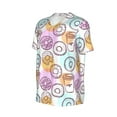 thumbnail image 1 of Daiia Donuts and Coffee Mens Baseball Jersey Button Down Shirts Short Sleeve Sports Uniforms-Small, 1 of 9