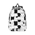 thumbnail image 1 of Daiia Doodle Cute Cat Vintage Canvas Backpack for Men and Women ,Hiking Backpack,Travel Laptop Bag for School,Large Capacity Backpack, 1 of 8
