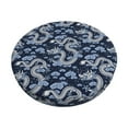 thumbnail image 1 of Daiia Dragon Stool Covers Round,Round Bar Stool Covers Waterproof Bar Chair Covers Washable Stool Cushion Slipcover for 12-14 Inch Chair-13 inch, 1 of 7