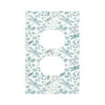 thumbnail image 1 of Daiia Dragonfly Pattern Decorator Wall Plate Child Safe Outlet Cover, Switch and Outlet Covers,Size 1-Gang 5.0" x3.0" , Polycarbonate Thermoplastic-Style S, 1 of 6