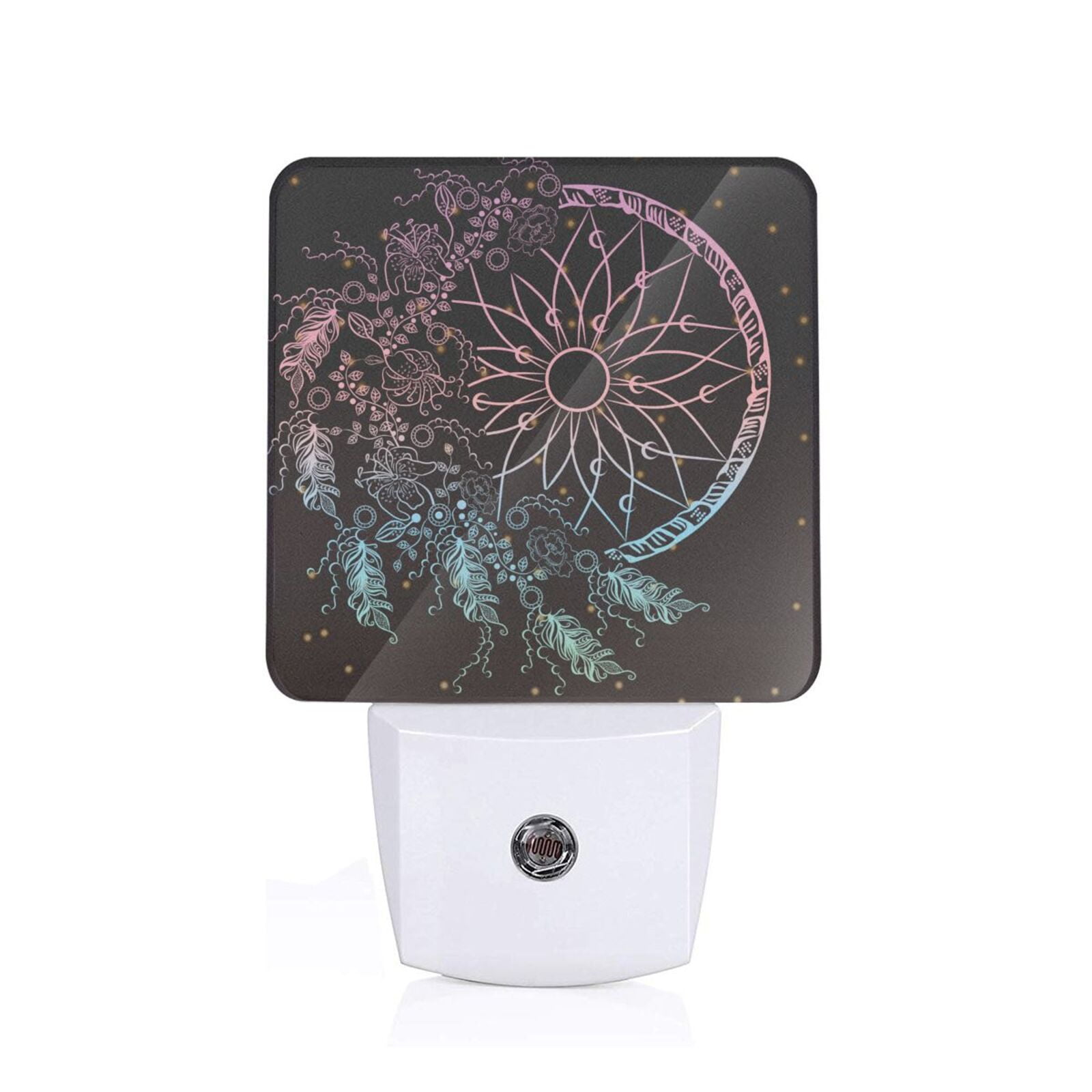 Daiia Dreamcatcher Pattern Plugin LED Backlit Night Light with Motion
